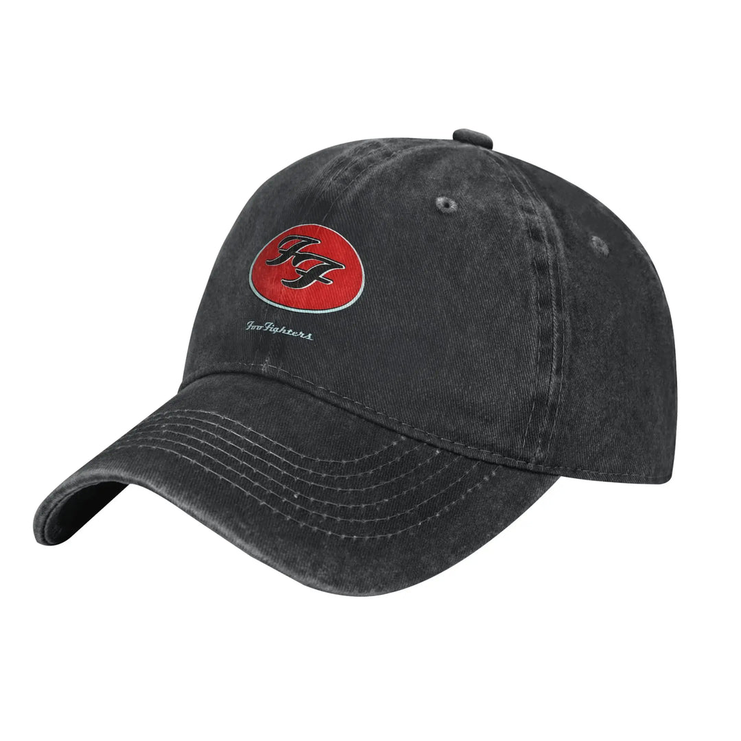 G Style Vintage Washed Denim Baseball Cap Adjustable Unisex Distressed Casual Hat