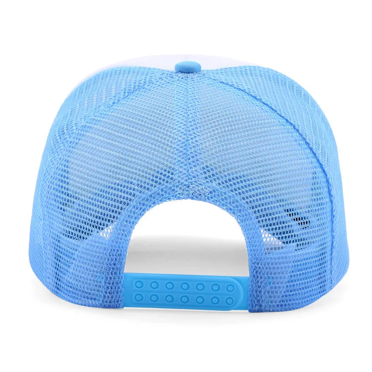 G Style Retro Mesh Trucker Cap Adjustable Breathable Baseball Hat for Casual Wear & Cosplay