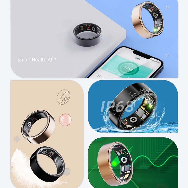 G Active Smart Ring for Men &amp; Women Heart Rate, Blood Oxygen, Blood Pressure &amp; Multi-Sport Fitness Tracker