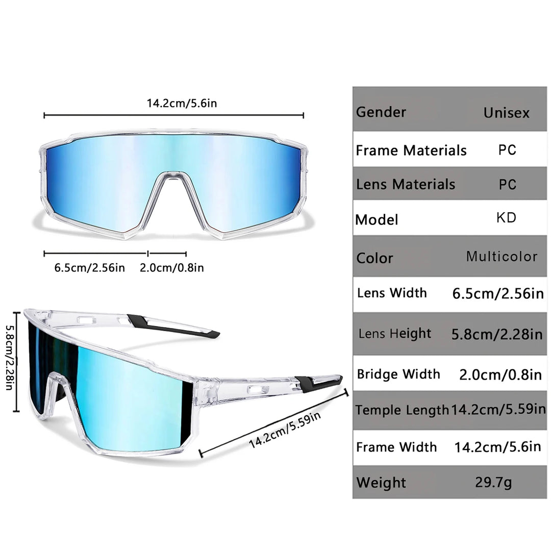 G Active Windproof Sport Sunglasses Unisex UV400 Fishing, Cycling &amp; Outdoor Eyewear