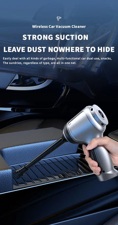95000PA Car Vacuum Cleaner  Wireless Powerful Cleaning Machine Auto Robot Car Accessories Home Appliance Strong Suction As Gift