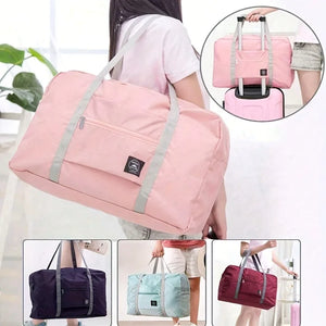 G Travel Foldable Expandable Travel Duffel Bag Large Capacity Weekend & Carry-On Luggage