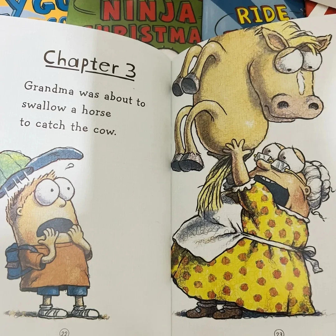15 Usborne English Books for Children Fly Guy Story Series