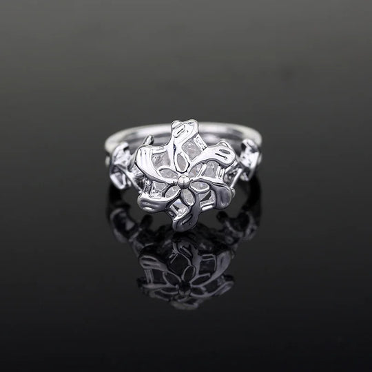 G Style Fantasy Green Crystal Ring Vintage Unisex Statement Fashion Jewelry