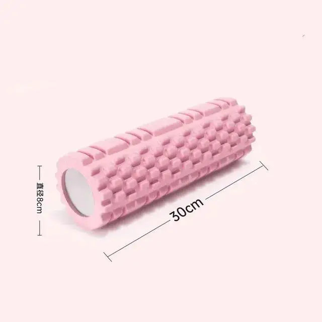 G Active 30cm High-Density Foam Roller Textured Massage Roller for Pilates, Yoga &amp; Fitness