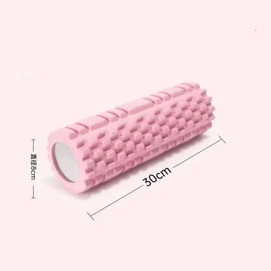 G Active 30cm High-Density Foam Roller Textured Massage Roller for Pilates, Yoga &amp; Fitness