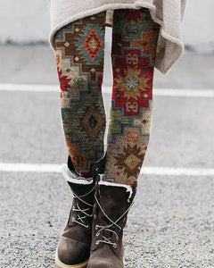 Hawaiian Style 3D Digital Print Leggings for All