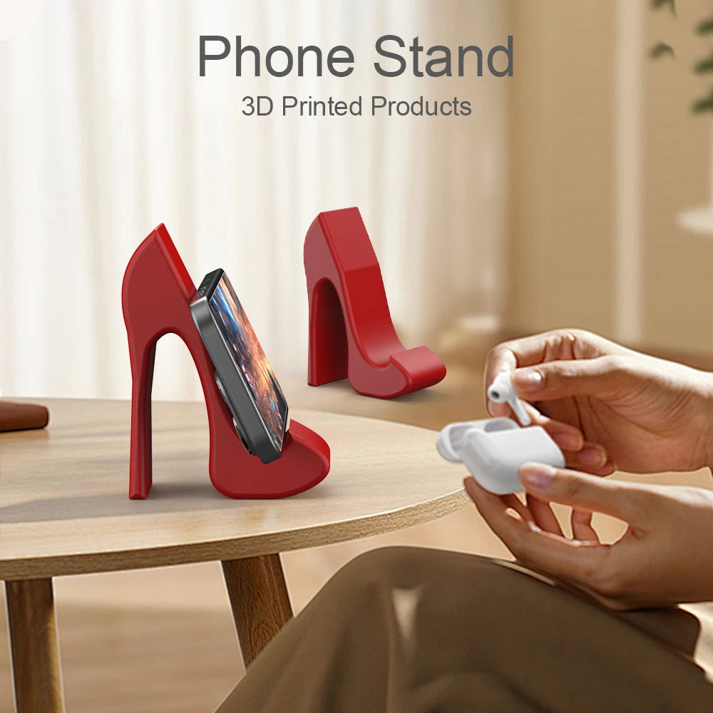 G Workspace High Heel Phone Stand Stylish Mobile Phone Holder for Desk, Office &amp; Home