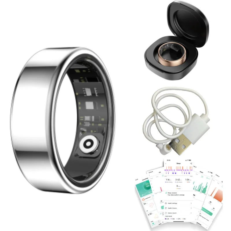 G Active Smart Ring for Men &amp; Women Heart Rate, Blood Oxygen, Blood Pressure &amp; Multi-Sport Fitness Tracker