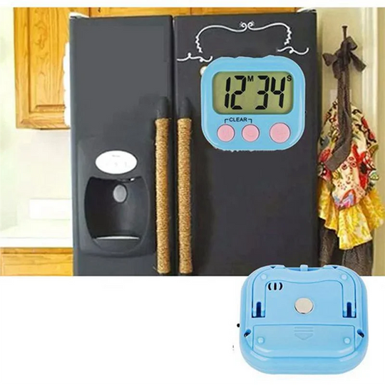 G Workspace 6PCS Digital Classroom Timers for Teachers &amp; Kids Portable Countdown Timer Set (White &amp; Blue)
