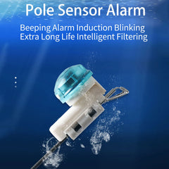 1-5Pcs Fishing Electronic Rod Light Antiskid Bite Alarms Light Induction Sea Fishing Rod LED Light Accessories for Night Fishing