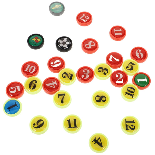 G Active Football &amp; Basketball Coaching Board Magnets Numbered Soccer Strategy Markers
