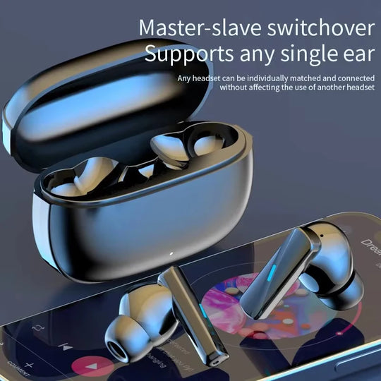 G Audio True Wireless Bluetooth 5.3 Earbuds Stereo Earphones with Noise-Reducing Microphone &amp; Charging Case