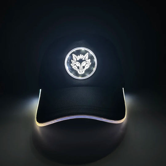 G Costume LED Light-Up Baseball Cap Flashing Adjustable Party, Festival &amp; Cosplay Hat