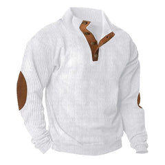 Europe and The United States New Men's Outdoor Jacket Autumn and Winter Corduroy Casual Stand Collar Long Sleeve Hoodie S-5XL