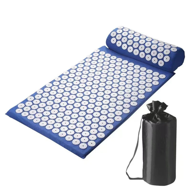 G Active Acupressure Massage Mat &amp; Pillow Set Spike Yoga Mat for Relaxation &amp; Wellness