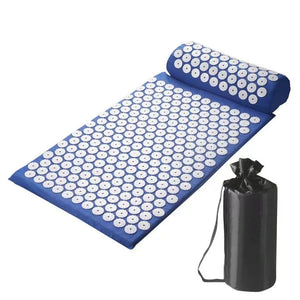 G Active Acupressure Massage Mat & Pillow Set Spike Yoga Mat for Relaxation & Wellness