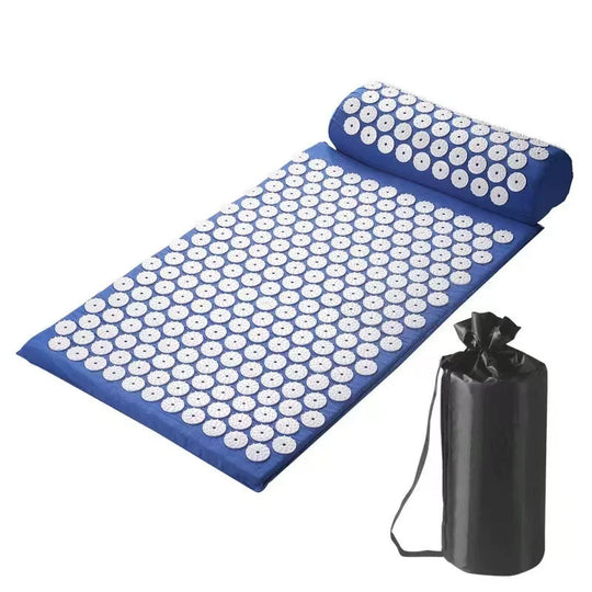 G Active Acupressure Massage Mat &amp; Pillow Set Spike Yoga Mat for Relaxation &amp; Wellness