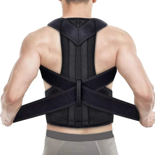 G Active Posture Corrector for Men &amp; Women Adjustable Back, Shoulder, Clavicle &amp; Spine Support Brace