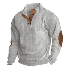 Europe and The United States New Men's Outdoor Jacket Autumn and Winter Corduroy Casual Stand Collar Long Sleeve Hoodie S-5XL