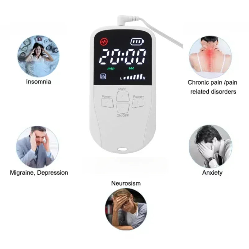 G Active Portable Cranial Stimulation Relaxation Device Rechargeable Wellness Massager