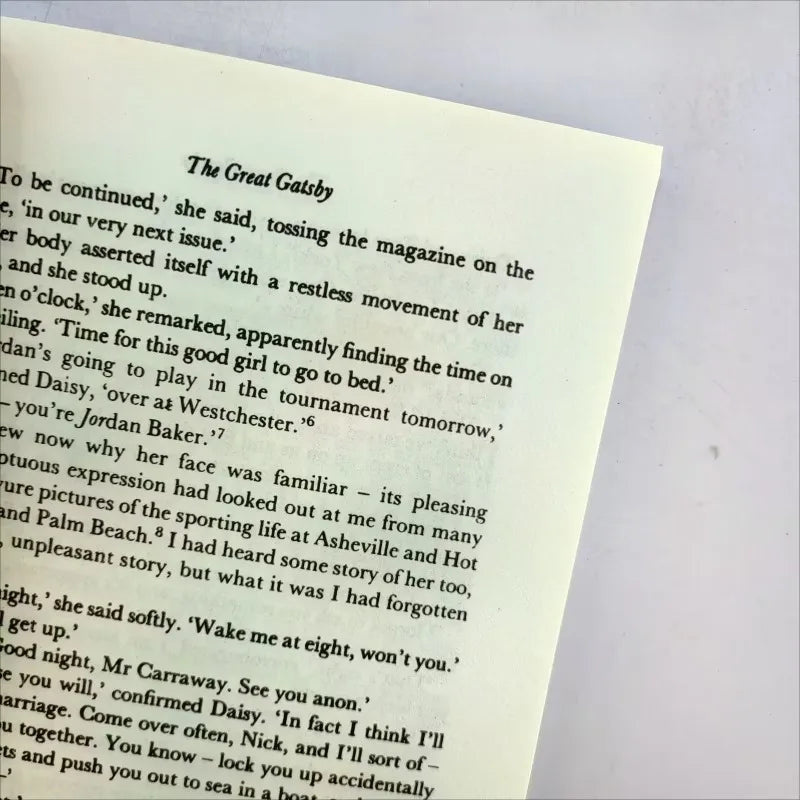 The Great Gatsby Novel English Bilingual Literature Book