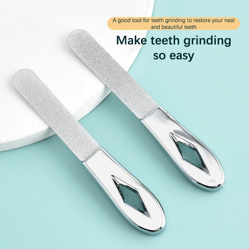 G Care Stainless Steel Dental Teeth File Tool Precision Tooth Polishing & Oral Care Filing Stick