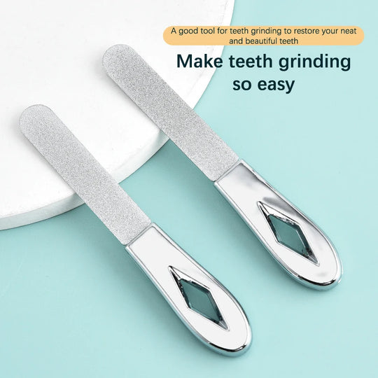 G Care Stainless Steel Dental Teeth File Tool Precision Tooth Polishing &amp; Oral Care Filing Stick