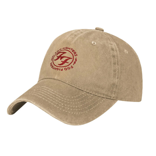 G Style Vintage Washed Denim Baseball Cap Adjustable Unisex Distressed Casual Hat