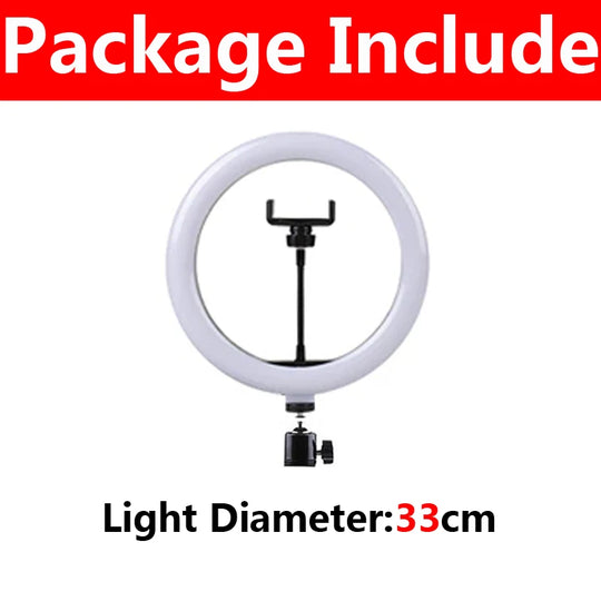 G Creator 10-Inch LED Ring Light with Phone Holder Dimmable Selfie Light for Content Creation &amp; Makeup