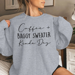 G Style Women's Graphic Crewneck Sweatshirt Oversized Casual Pullover