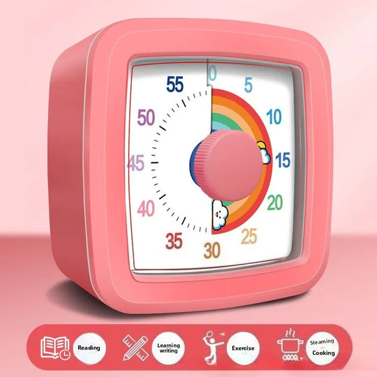 G Workspace 60-Minute Visual Countdown Timer Silent Timer for Kids, Classroom, Kitchen &amp; Home