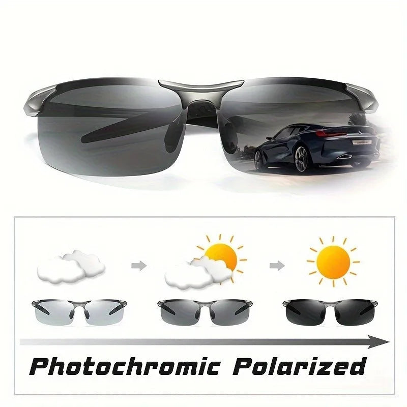 G Style Polarized Day &amp; Night Sunglasses UV Protection Scratch-Resistant Eyewear