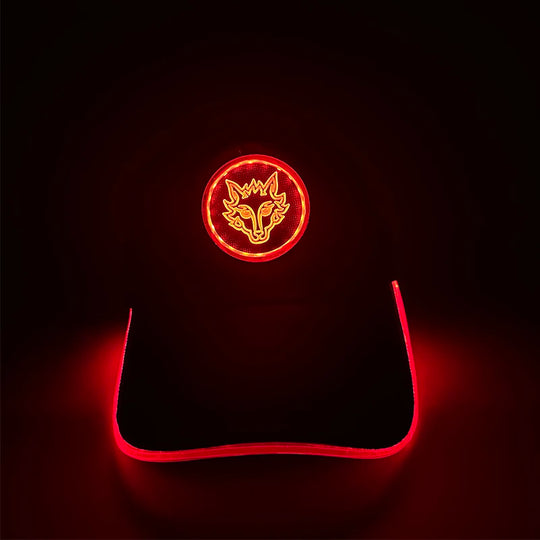 G Costume LED Light-Up Baseball Cap Flashing Adjustable Party, Festival &amp; Cosplay Hat