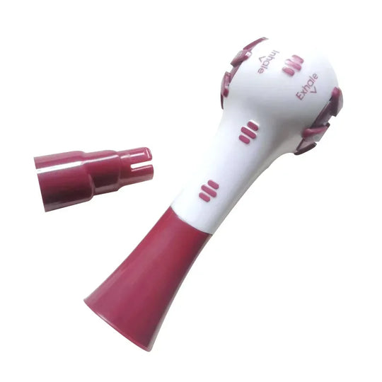 G Active Adjustable Breathing Exercise Trainer Handheld Respiratory Training Device for Daily Breathing Workouts