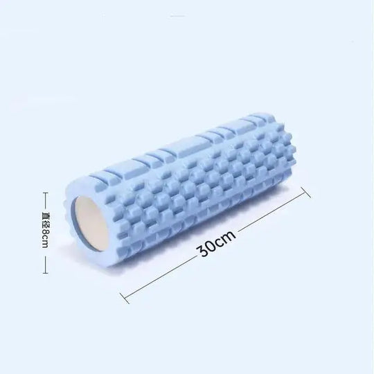 G Active 30cm High-Density Foam Roller Textured Massage Roller for Pilates, Yoga &amp; Fitness