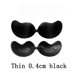 Women Invisible Push Up Bra Backless Strapless Bra Seamless Front Closure Bralette Underwear Women Self-Adhesive Silicone Sticky