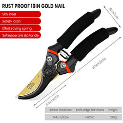 AIRAJ Multifunctional Garden Trimming Tool, Heavy-Duty Sharp Manual Trimmer, Professional and Durable Plant Pruning Scissors