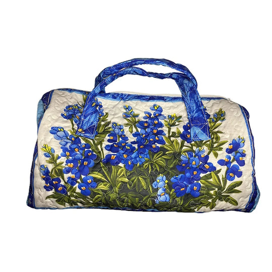G Travel Quilted Tote Bag Large Paisley Print Shoulder Handbag for Travel &amp; Everyday Use