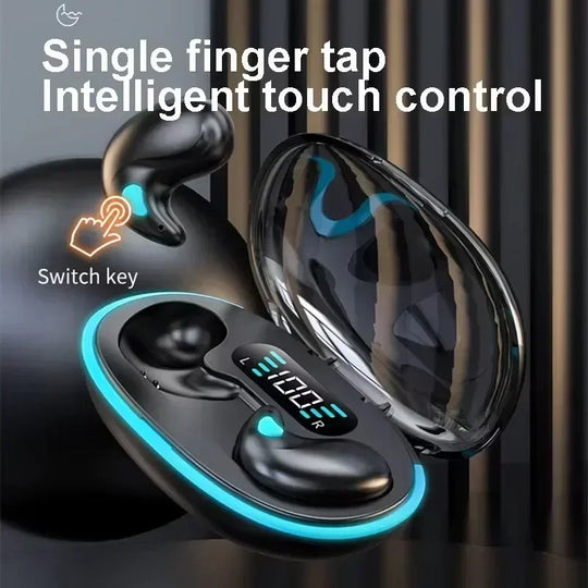 G Audio X55 Wireless Sleeping Earbuds Bluetooth 5.3 Mini Earbuds with HD Mic &amp; Waterproof Design