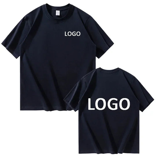 G Style Custom Printed Cotton T-Shirt Unisex Short Sleeve Crew Neck Graphic Tee