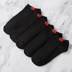 5 Pairs Low Tube Men Sport Socks Set Breathable Fashion And Well-matched Casual Socks For Men Spring And Summer Wear