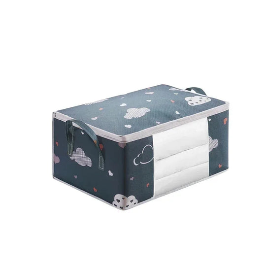 G Home Large Capacity Storage Bag with Handles Dustproof Non-Woven Closet &amp; Bedding Organizer