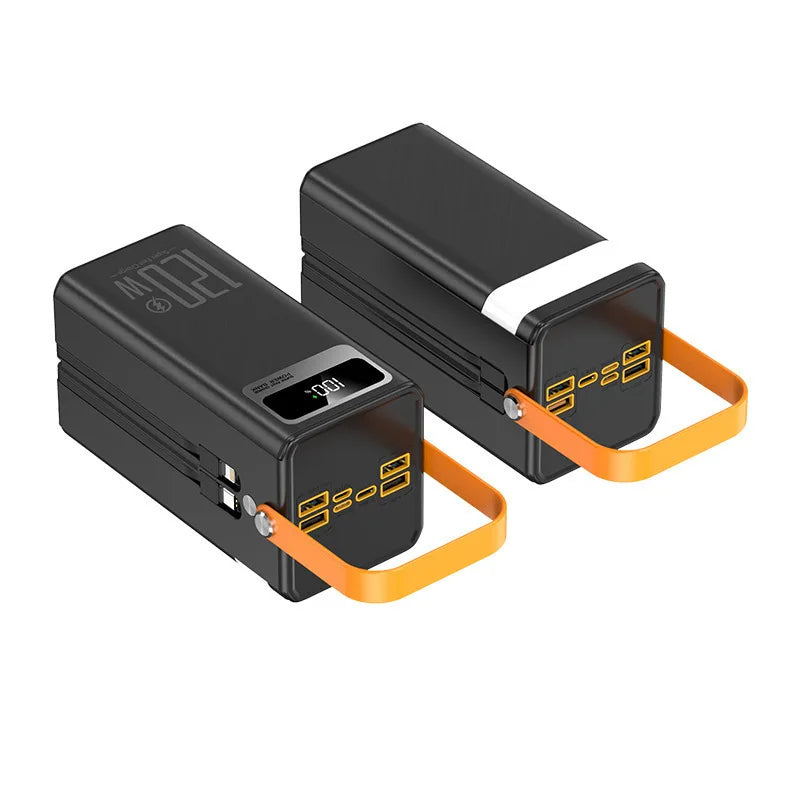 G Creator 80,000mAh 120W Fast Charging Power Bank High-Capacity Portable Charger with Multi-Device Charging