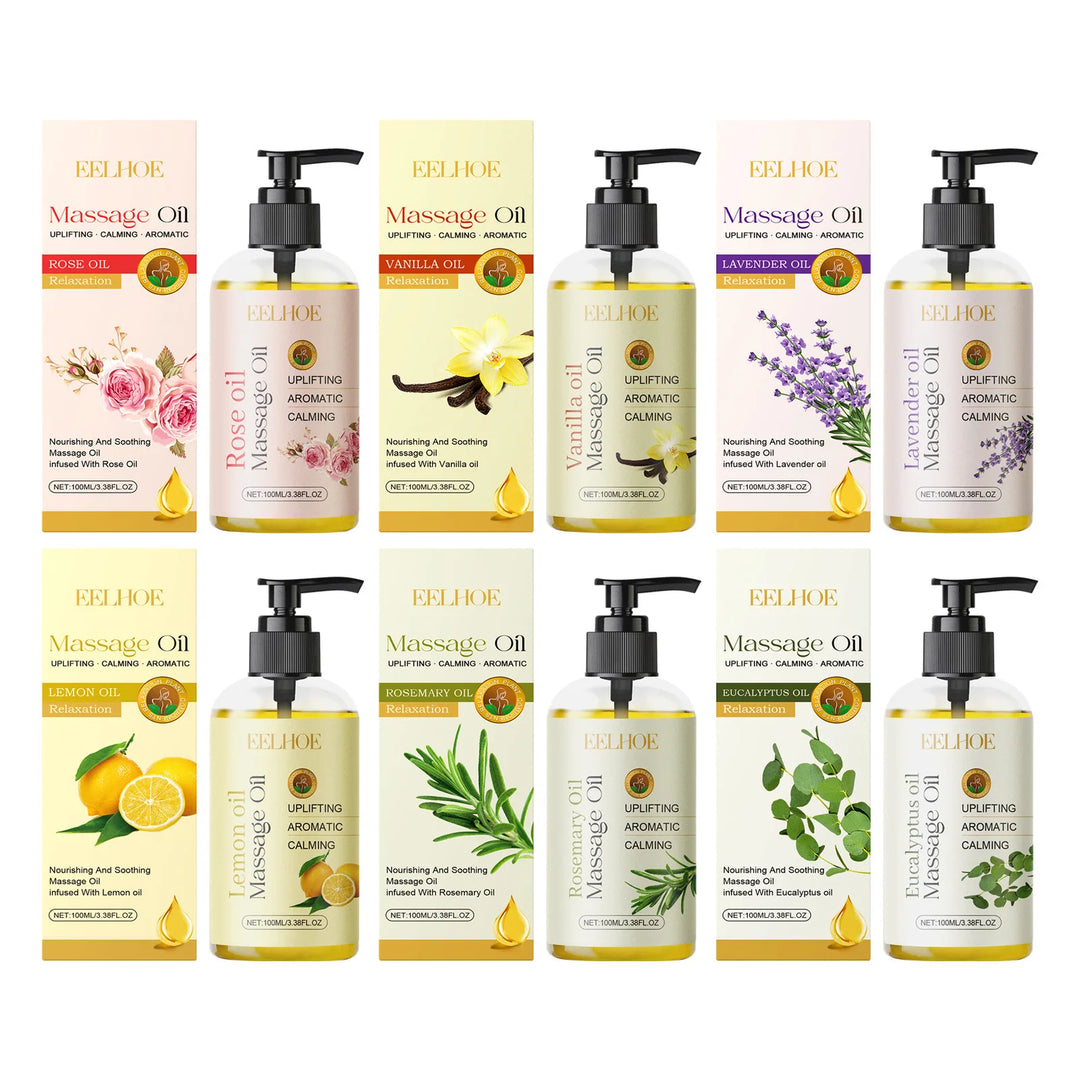 G Active Relaxing Body Massage Oil Hydrating Lightweight Body Oil for Soft, Smooth Skin