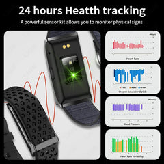 LIGE No Screen Smart Watch Heart Rate Blood Pressure Monitor  Men Women Smartwatch Pedometer Sports Tracker Electronic Bracelets