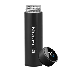 For Tesla model3  500ml Digital Thermos Cup Intelligent Temperature Display Water Bottle Heat Preservation Vacuum Thermos Flask
