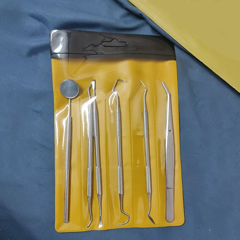 G Care Stainless Steel Tooth Cleaner Tool Kit Precision Dental Scraper for Oral Care
