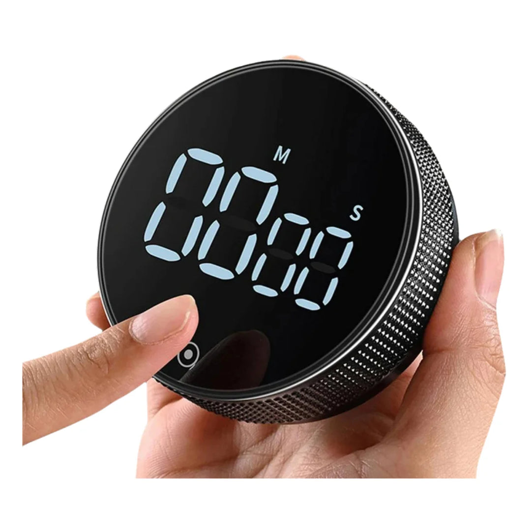 G Workspace DINRGO Magnetic Kitchen Timer Digital Rotary Countdown Cooking Timer