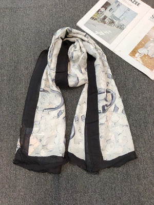 G Style European Print Scarf Soft Versatile Shawl & Lightweight Fashion Wrap